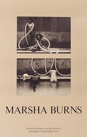 Imagen del vendedor de Marsha Burns: Silver Image Gallery Exhibition Poster (White Snow Goose Sequence, 1976) a la venta por Vincent Borrelli, Bookseller