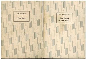 Imagen del vendedor de Don Juan. / Ein Schu in den Nebel. 2 Beigaben zur Lotterie der Internationalen Presse-Ausstellung. Kln 1928, Band 3 und 19. a la venta por Antiquariat Appel - Wessling