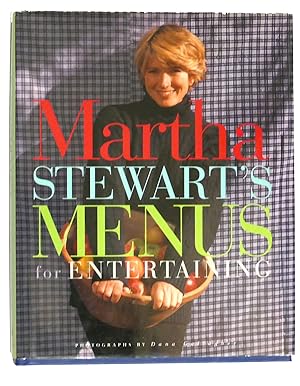 Seller image for MARTHA STEWART'S MENUS FOR ENTERTAINING for sale by Rare Book Cellar