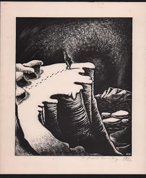 Imagen del vendedor de [Signed Linocut] a la venta por Ken Sanders Rare Books, ABAA