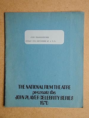 Seller image for John Frankenheimer. for sale by N. G. Lawrie Books