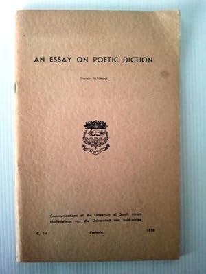 Seller image for An Essay on Poetic Diction for sale by Your Book Soon