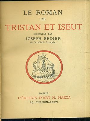 Bild des Verkufers fr Le roman de Tristan et Iseut zum Verkauf von Librodifaccia