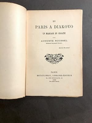 De Paris à Diakovo. Un mariage en croatie.