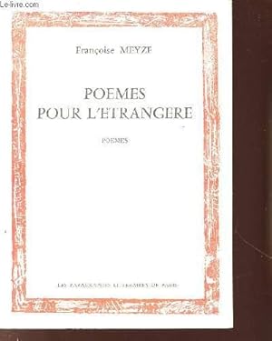 Seller image for POEMES POUR L'ETRANGERE for sale by Le-Livre