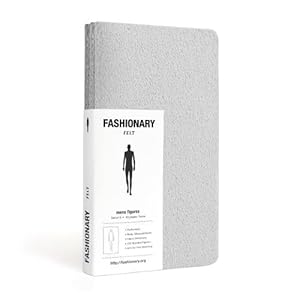 Seller image for Fashionary Mini Felt Grey Mens Sketchbook A6 (Set of 3) (Paperback) for sale by Grand Eagle Retail