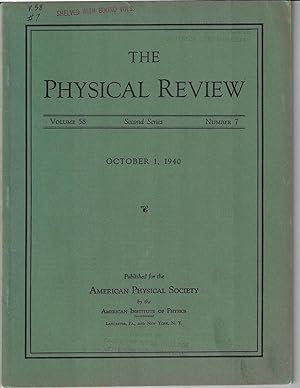 "Scattering and Stopping Fission Fragments", in Physical Review, 1940