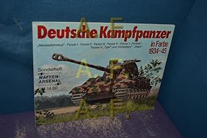 Bild des Verkufers fr Deutsche Kampfpanzer in Farbe 1934- 1945, Sonderheft der Waffen-Arsenal-Reihe (Waffenarsenal) zum Verkauf von Antiquarische Fundgrube e.U.