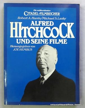 Seller image for Alfred Hitchcock und seine Filme. Aus dem Amerikanischen von Christa Maerker. Buchgemeinschaftsausgabe (Lizenz: Goldmann). O.O.u.J. (ca. 1980). 4to. Mit zahlreichen Abbildungen. 258 S., 1 Bl. Or.-Kart.; Schnitt u. Rnder der Seiten leicht gebrunt bzw. etwas stockfleckig. (Citadel-Filmbcher). for sale by Jrgen Patzer