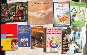 Konvolut mit neun Bücher: Heiligenfeste im Brauch. Von Dreikönig bis St. Stephan + Mit Kindern du...