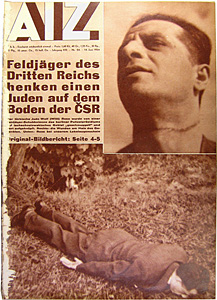 Arbeiter-Illustrierte-Zeitung. Jahrgang XIII, Nr. 24. (14.06.1934). Feldjäger des Dritten Reichs ...