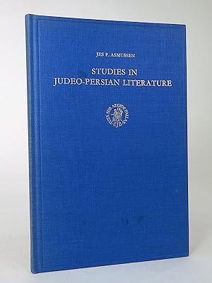 Studies in Judeo-Persian Literature. (Studia Post-Biblica, 24).