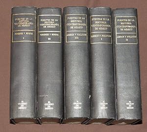 Fuentes De La Historia Contemporánea De México. 5 Tomos.