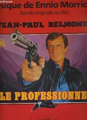 1 DISQUE AUDIO 33 TOURS -LE PROFESSIONNEL - BANDE ORIGINAL DU FILM - AVEC JEAN PAUL BELMONDO - MU...
