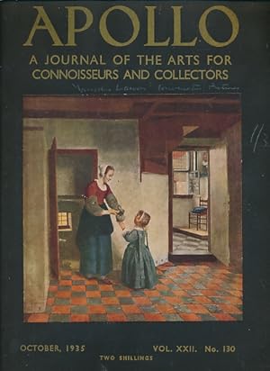 Seller image for Apollo. A Journal of the Arts. Volume XXII. No. 130. October 1935 for sale by Barter Books Ltd