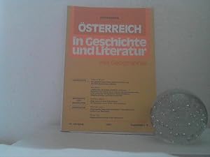 Österreich in Geschichte und Literatur, mit Geographie. [Hier:] Heft 5 - 6 (Doppelheft), 43. Jahr...