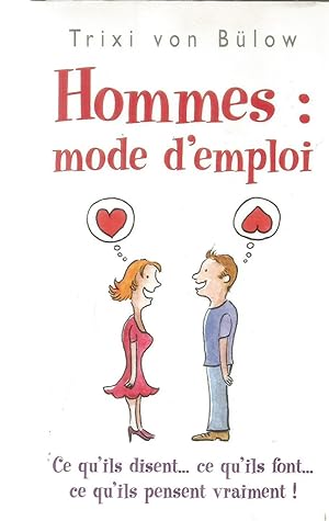 Seller image for Hommes; mode d'emploi for sale by Joie de Livre