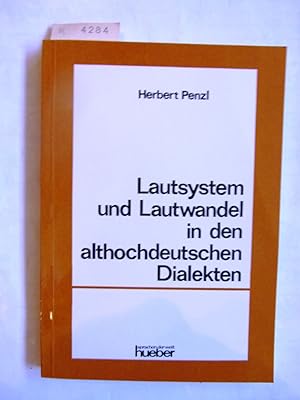 Imagen del vendedor de Lautsystem und Lautwandel in den aalthochdeutschen Dialekten. a la venta por Versandantiquariat Dr. Wolfgang Ru