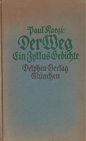 Seller image for DER WEG - Ein Zyklus Gedichte for sale by ART...on paper - 20th Century Art Books