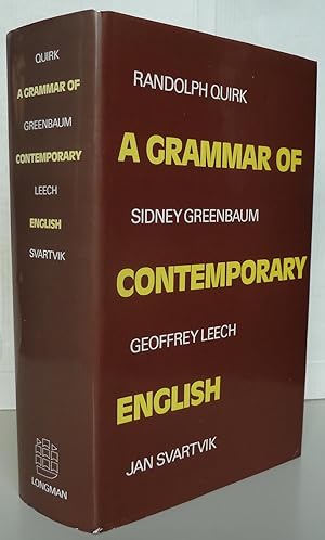 A Grammar of contemporary English