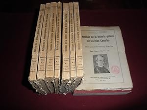 Noticias de la Historia General de las Islas Canarias. Contienen la descripcion geografica de tod...
