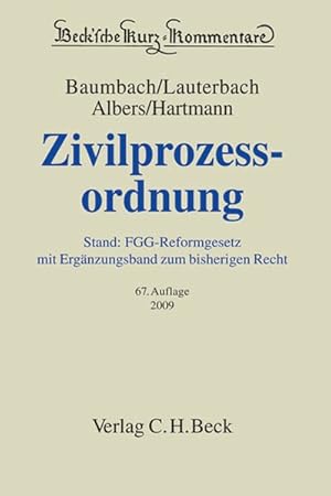 Seller image for Zivilprozessordnung: mit FamFG, GVG und anderen Nebengesetzen for sale by getbooks GmbH