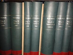 Zeitschrift für geologische Wissenschaften (ZGW). Jahrgänge 1960-1969. Komplett in 24 Bänden