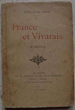 France et Vivarais. Poésies.