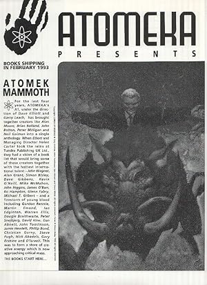 Seller image for ATOMEKA - February 1993: ATOMEK MAMOOTH (New Releases from Atomeka Comics for sale by El Boletin