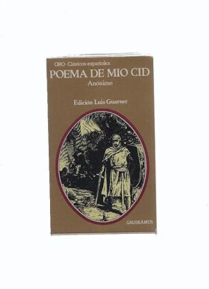 Image du vendeur pour Clasicos Espaoles numero 028: Poema de mio Cid mis en vente par El Boletin