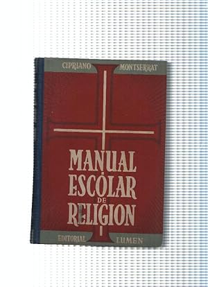 Imagen del vendedor de Manual escolar de Religion a la venta por El Boletin