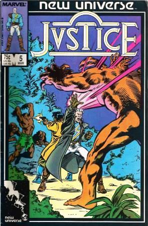 Seller image for Justice: Vol 1 #5 - March 1987 for sale by bbs