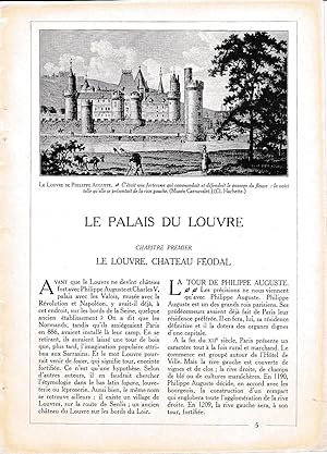Image du vendeur pour LAMINA 30003: El Louvre de Philippe Auguste mis en vente par EL BOLETIN