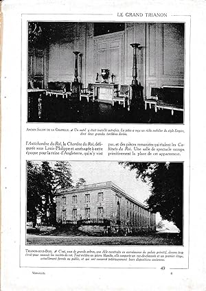 Image du vendeur pour LAMINA 30059: Ancien Salon de la Chapelle et Trianon-sous-Bois mis en vente par EL BOLETIN