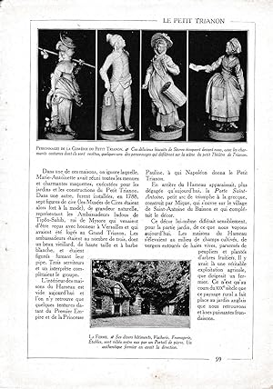 Image du vendeur pour LAMINA 30064: Personaages de la Comedie du Petit Trianon et La Ferme mis en vente par EL BOLETIN