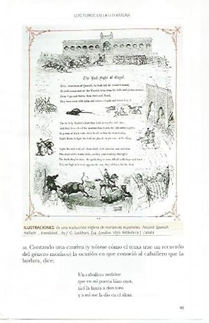 Bild des Verkufers fr LAMINA COSSIO 51010: Ilustraciones de Ancient Spanish Ballads zum Verkauf von EL BOLETIN