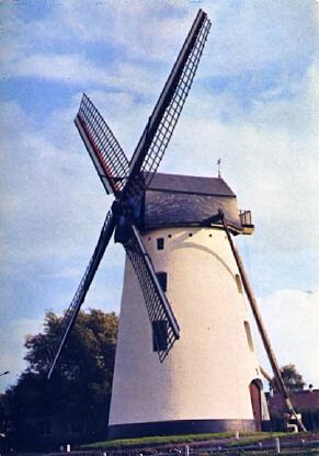 Bild des Verkufers fr POSTAL 57174: Leers (Nord) Le Moulin Restaure inaugure le 13 juin 1976 zum Verkauf von EL BOLETIN