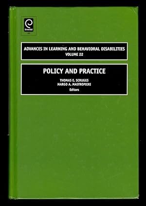 Immagine del venditore per Policy and Practice (Advances in Learning and Behavioral Disabilities, Vol.22) venduto da killarneybooks