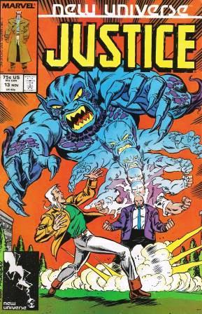 Seller image for Justice: Vol 1 #13 - November 1987 for sale by bbs
