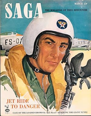 Seller image for Saga [The Magazine of True Adventure] (Vintage adventure magazine, 1951) for sale by Well-Stacked Books