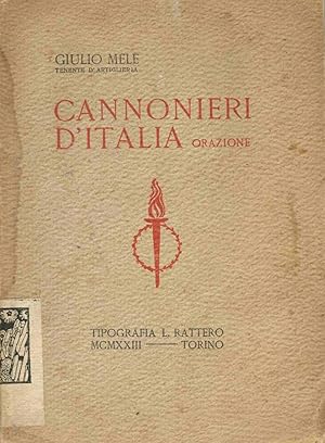 Cannonieri dÕItalia. Orazione.