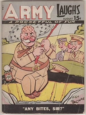 Army Laughs (Aug. 1945, Vol. 5, # 5)