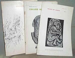 College Art Journal - 3 Issues: Summer 1955 (XIV,4) Winter 1955 (XV,2) Summer 1958 (XVII, 4)