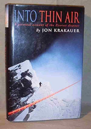 Into Thin Air : A Personal Account of the Everest Disaster