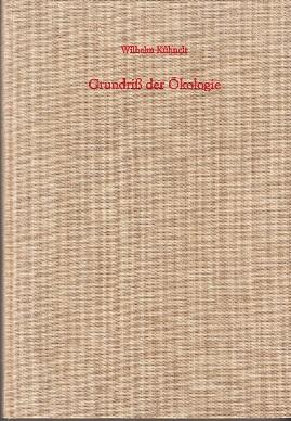 Bild des Verkufers fr Grundriss der kologie. Mit besonderer Bercksichtigung der Tierwelt. zum Verkauf von Buchversand Joachim Neumann