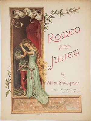 Image du vendeur pour Romeo and Juliet. After painting by Ludovic Marchetti, Lucius Rossi, Oreste Cortazzo mis en vente par Antipodean Books, Maps & Prints, ABAA