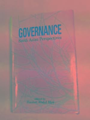Seller image for Governance: South Asian perspective for sale by Cotswold Internet Books