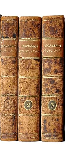 Selecta opuscula academica. Three volumes. Lund, Berlingianis, 1817-19.