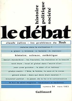 Image du vendeur pour Le dbat, numro 24, mars 1983 mis en vente par JLG_livres anciens et modernes