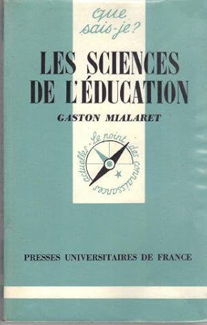 Imagen del vendedor de Les Sciences de l'ducation a la venta por JLG_livres anciens et modernes